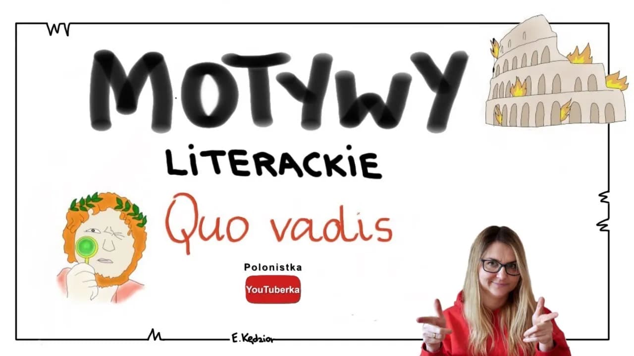 Quo Vadis motywy: odkryj, jak wpływają na losy bohaterów