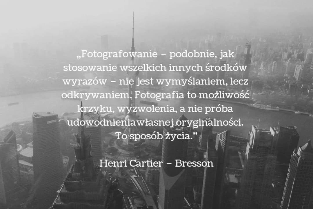 Cytaty fotografów, które warto znać – inspiracja i motywacja w fotografii